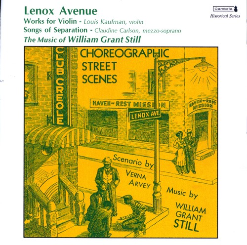 Henry Svedrofsky - Lennox Avenue: William Grant Music CD