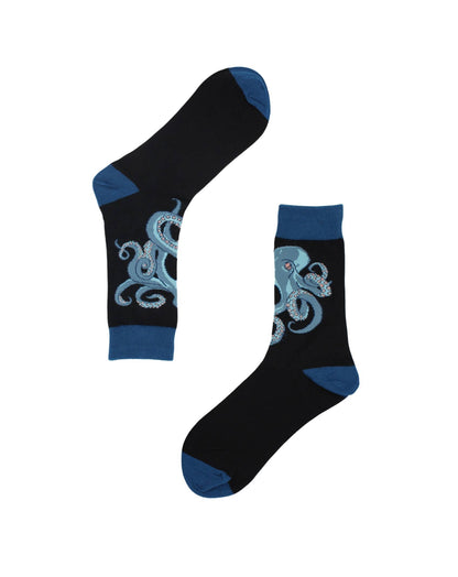 Sick Socks – Octopus - Animals Casual Dress Socks