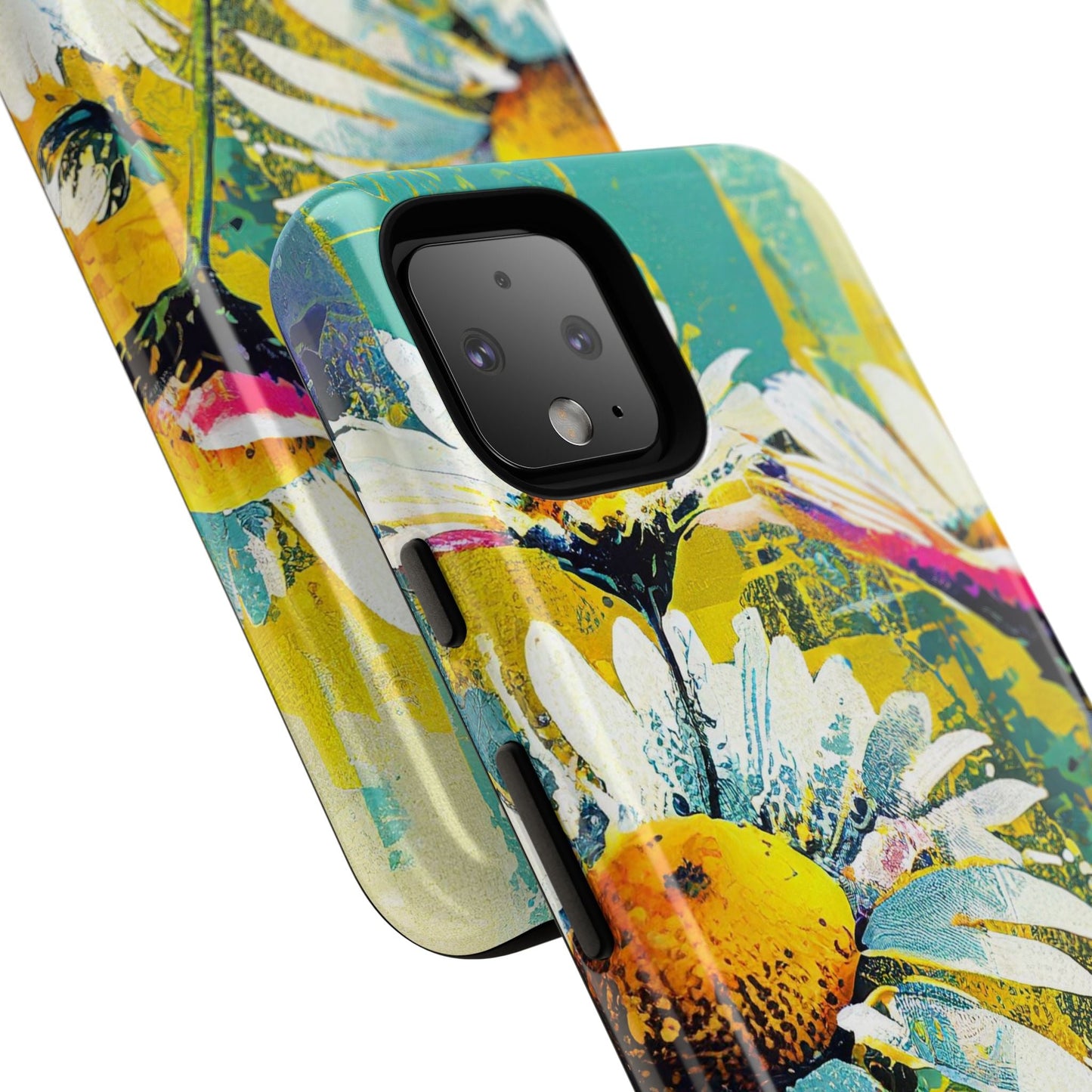 Colorful Daisy Floral Tough Phone Case