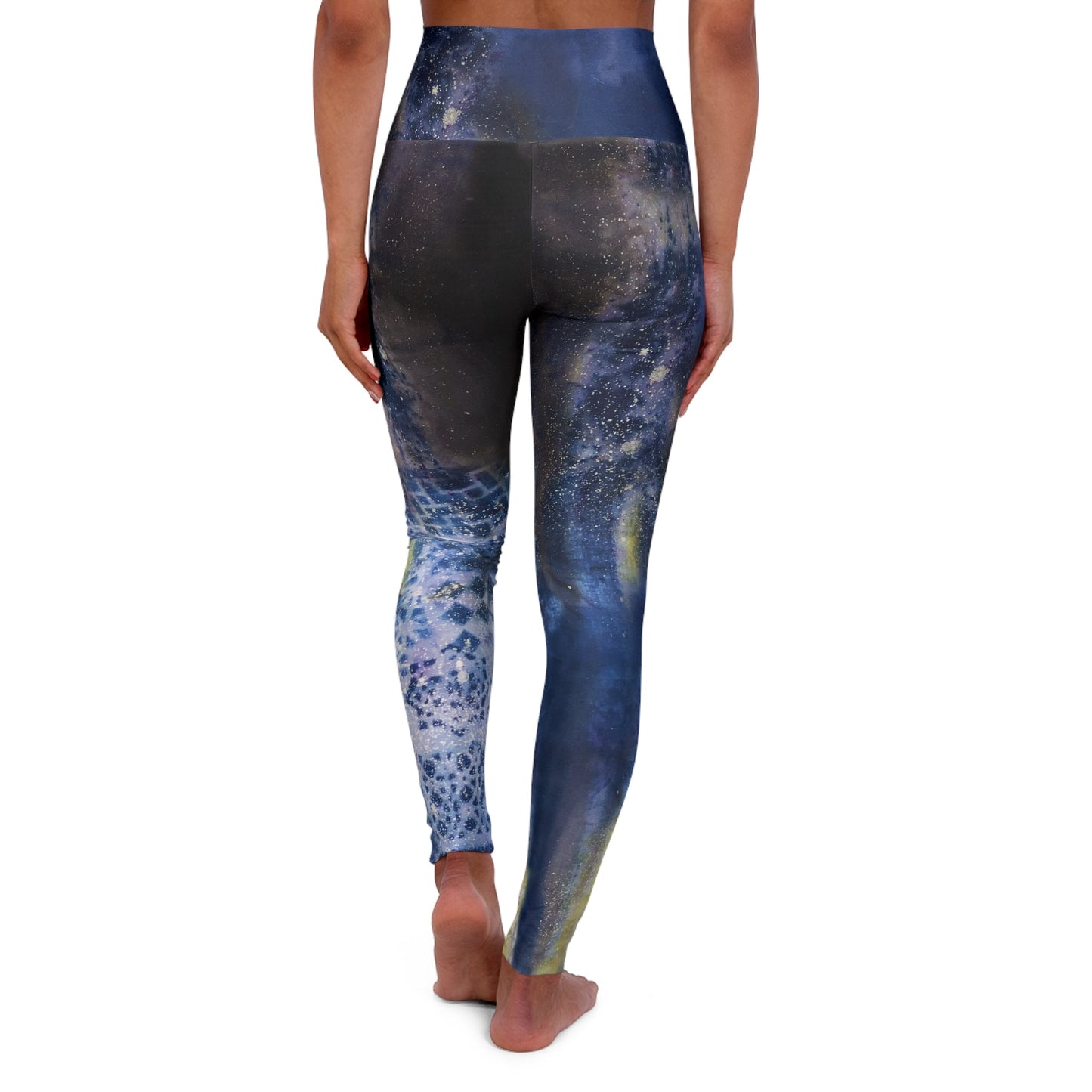 Purple Kaleidoscope Remixx Yoga Leggings