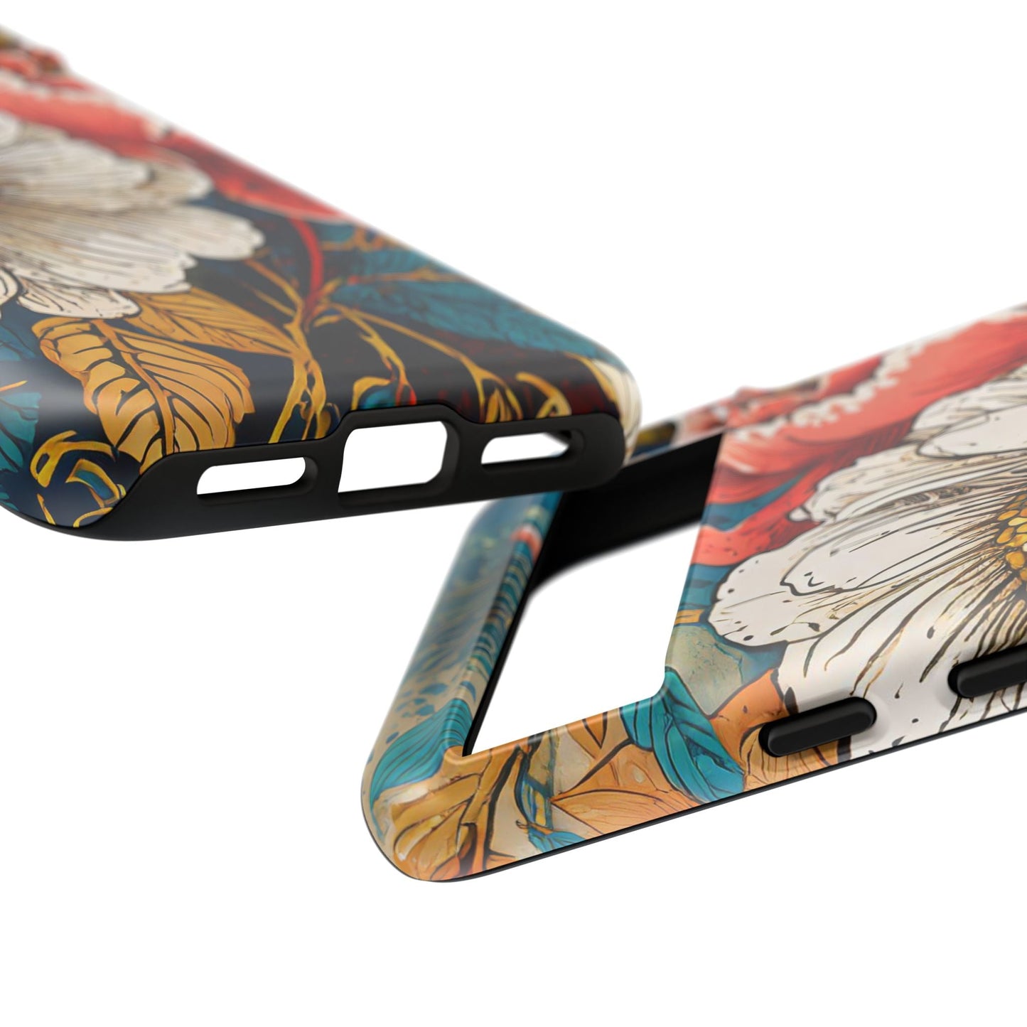 Artistic Floral Tough Phone Case