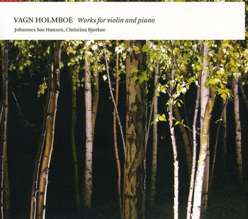 V. HOLMBOE - Works for Violin & Piano Music CD
