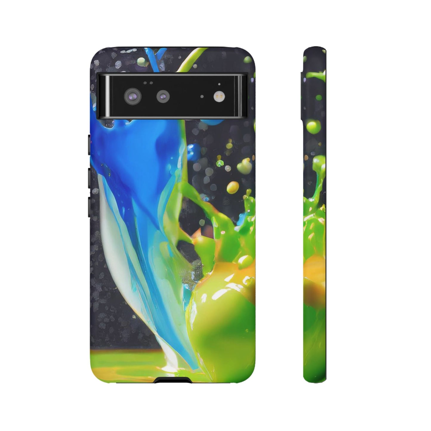 Vibrant Paint Splash Phone Case - Tough & Stylish Protection