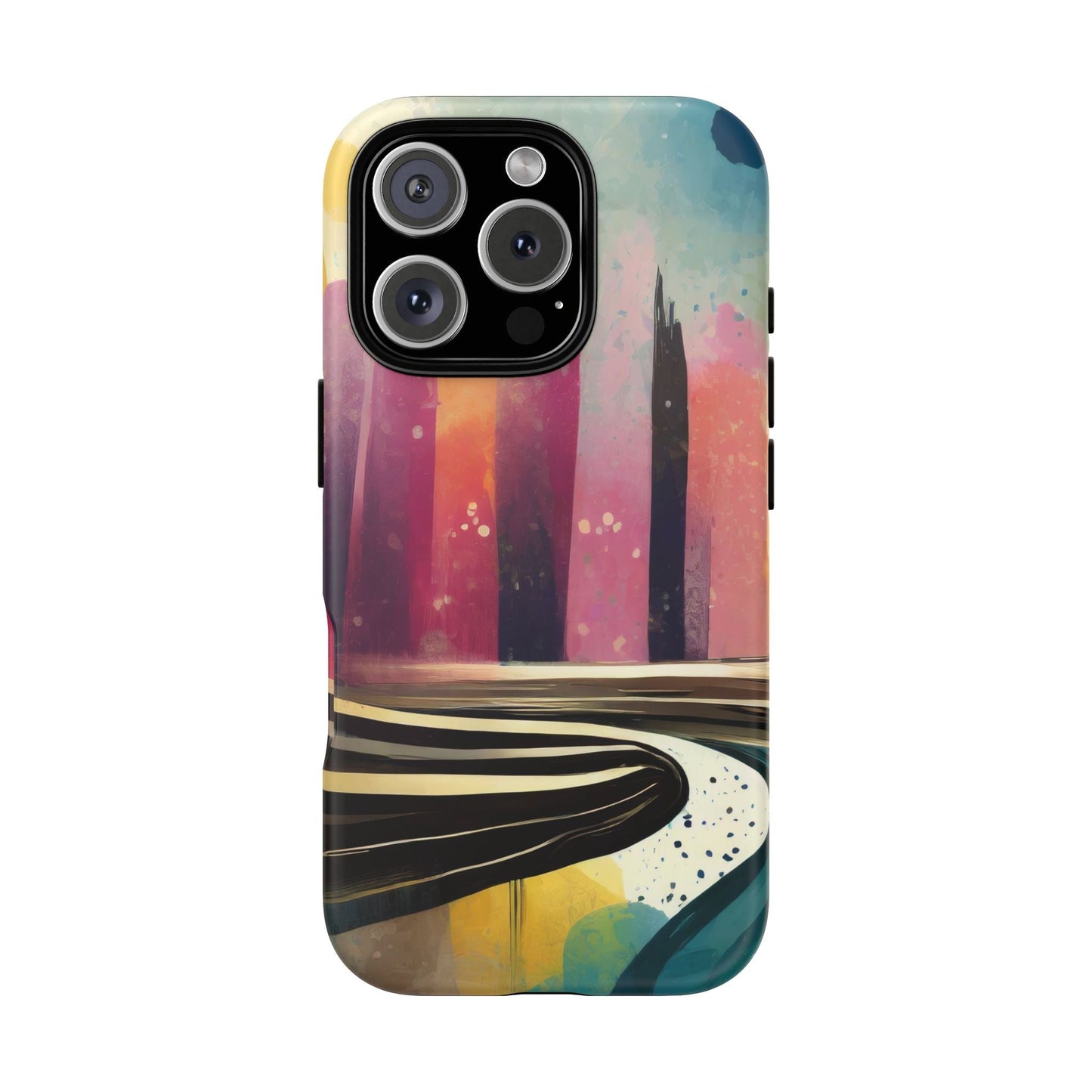 City Skyline Vibrant Tough Phone Case