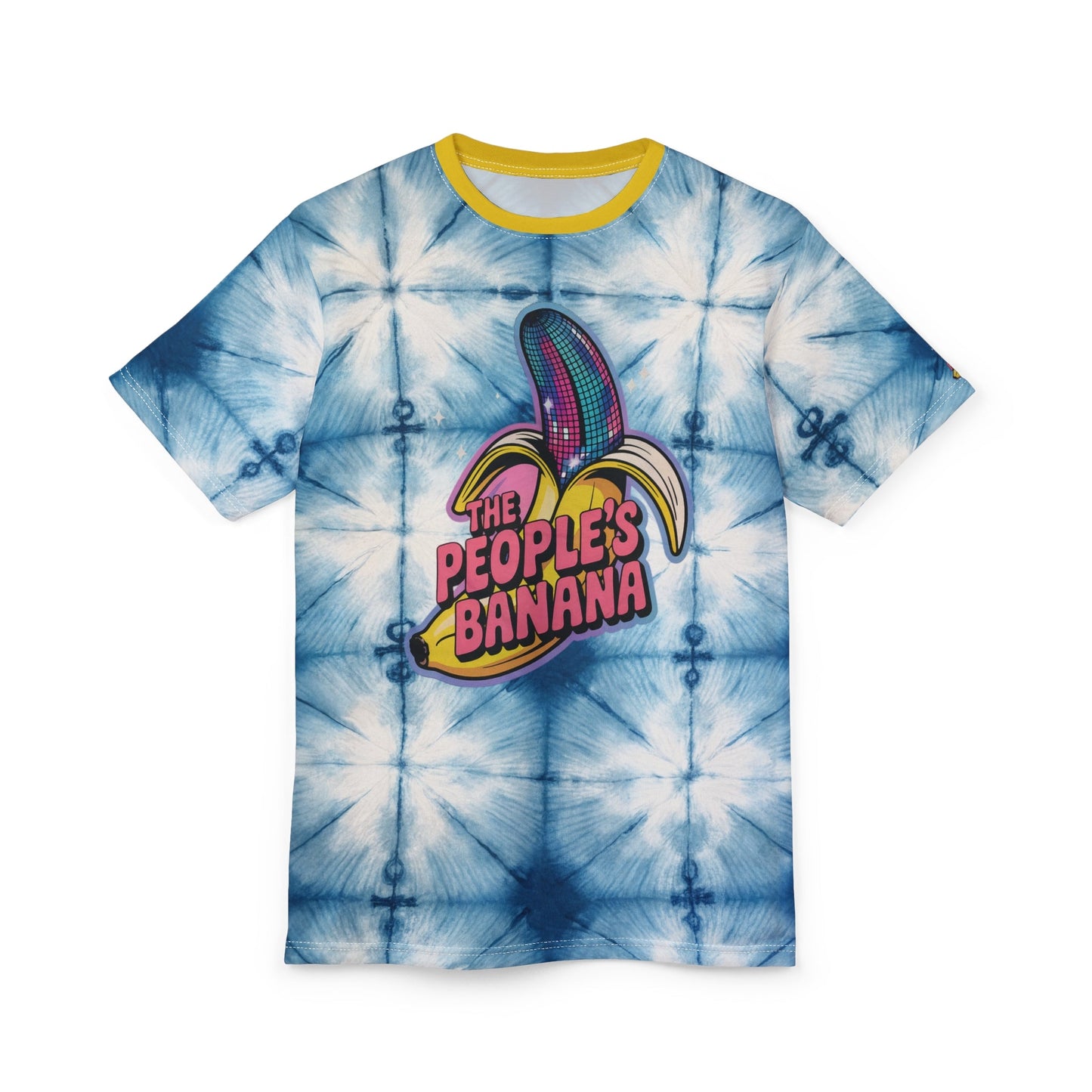 The People's Banana Shibori Custom T-Shirt