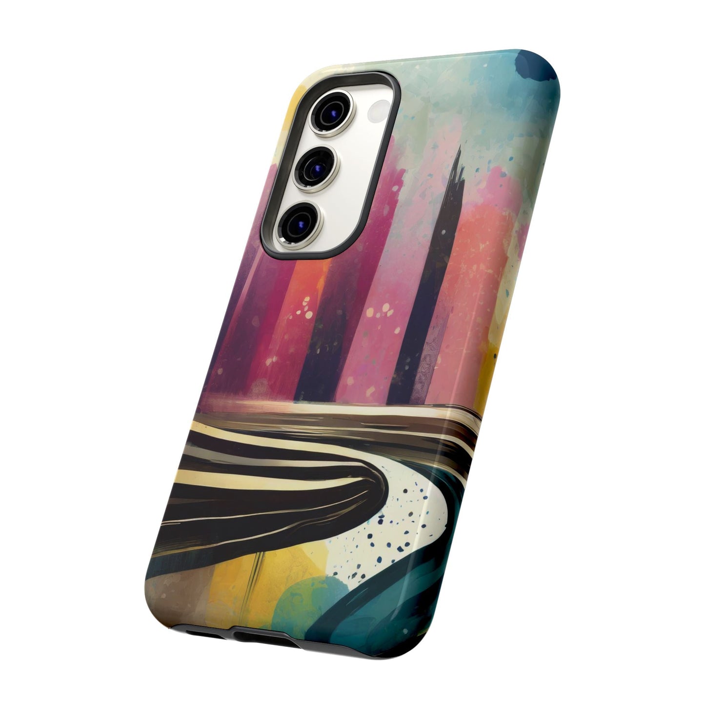City Skyline Vibrant Tough Phone Case