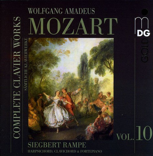 W.A. Mozart - Complete Clavier Works 10 Music CD