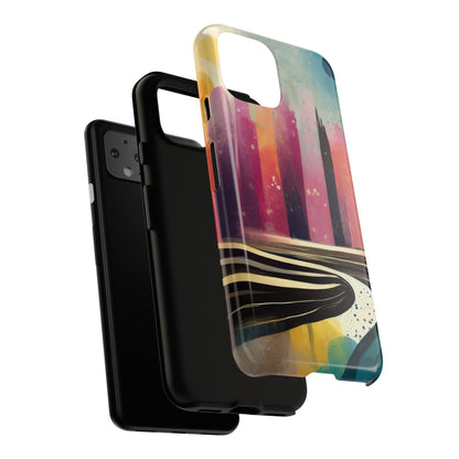 City Skyline Vibrant Tough Phone Case