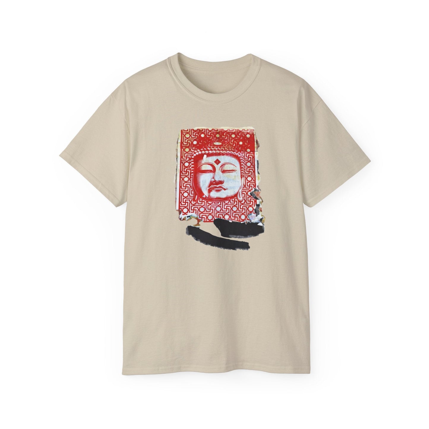 Fine Art Buddha Tablet Print Unisex Ultra Cotton Tee
