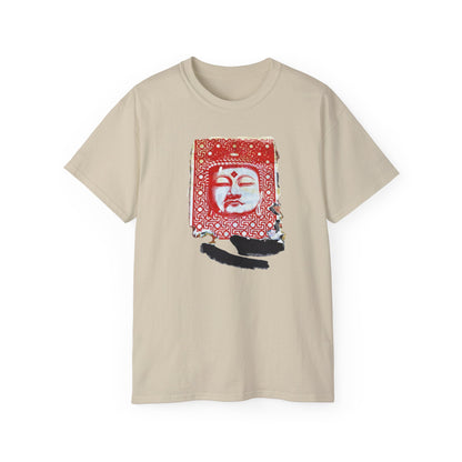 Fine Art Buddha Tablet Print Unisex Ultra Cotton Tee