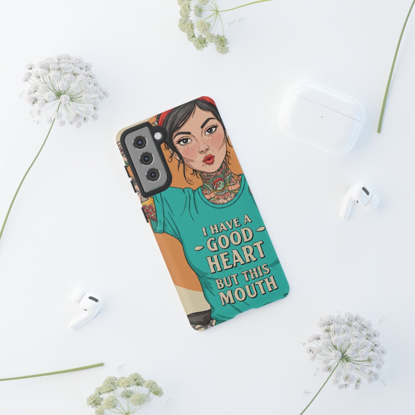 I Have A Good Heart Tough Phone Case
