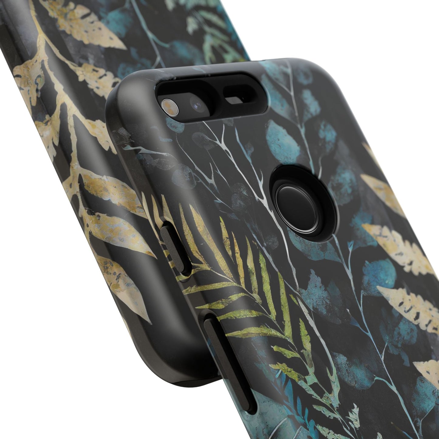 Dark Floral Tough Phone Case