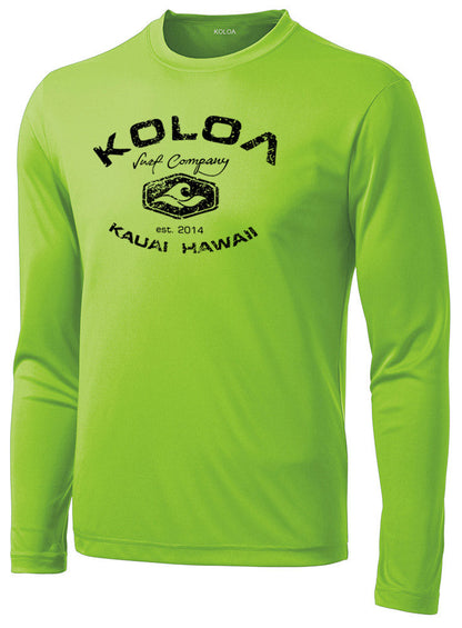 Koloa Vintage Arch Moisture Wicking Long Sleeve T-Shirt