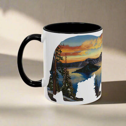 Crater Lake Bear Accent Mug