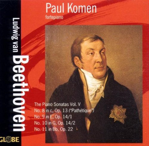Paul Komen - Piano Sonatas 5 Music CD