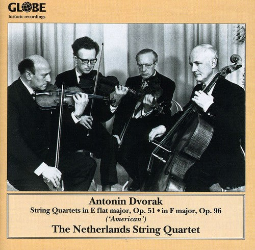 A. DVORAK - String Quartet in E Flat Opus 51 Music CD