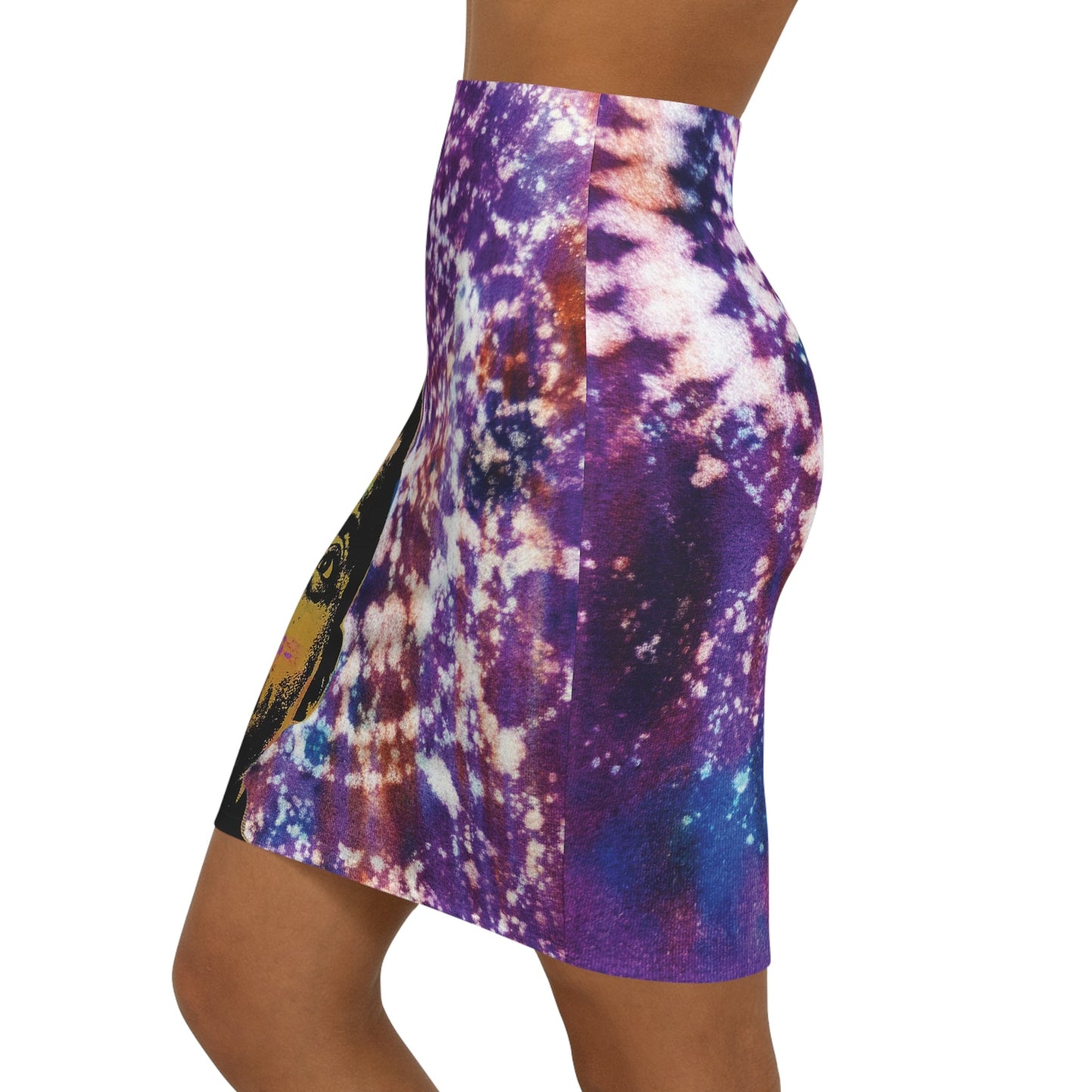 Baldwins Colorful Thoughts Women's Mini Skirt HUE+MAN Collective