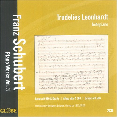 F. SCHUBERT - Piano Works 3 [CD]