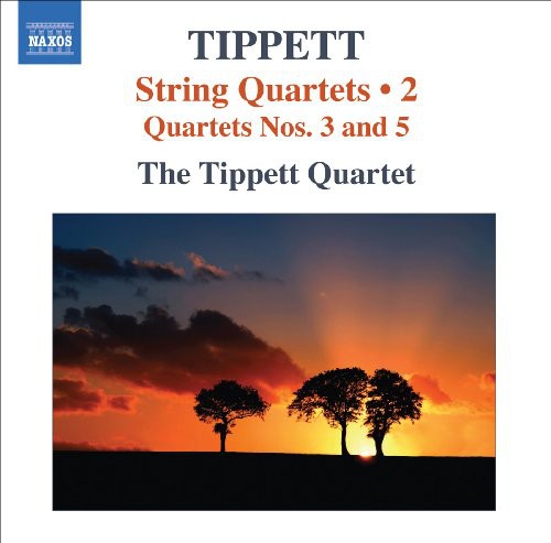 Tippett Quartet - String Quartets Nos 3 & 5 Music CD