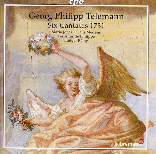 Les Amis de Philippe - Six Cantatas 1731 Music CD