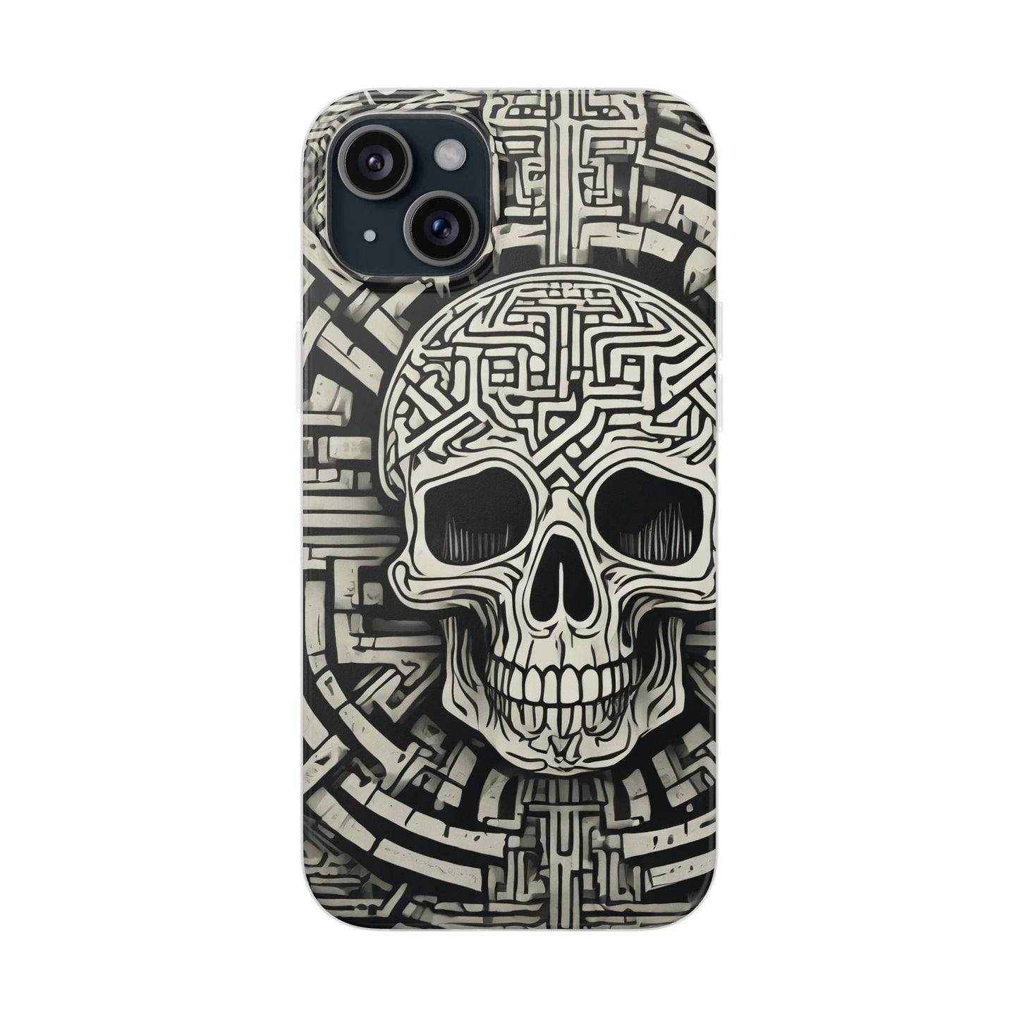 Gothic Skull Maze Flexi Case