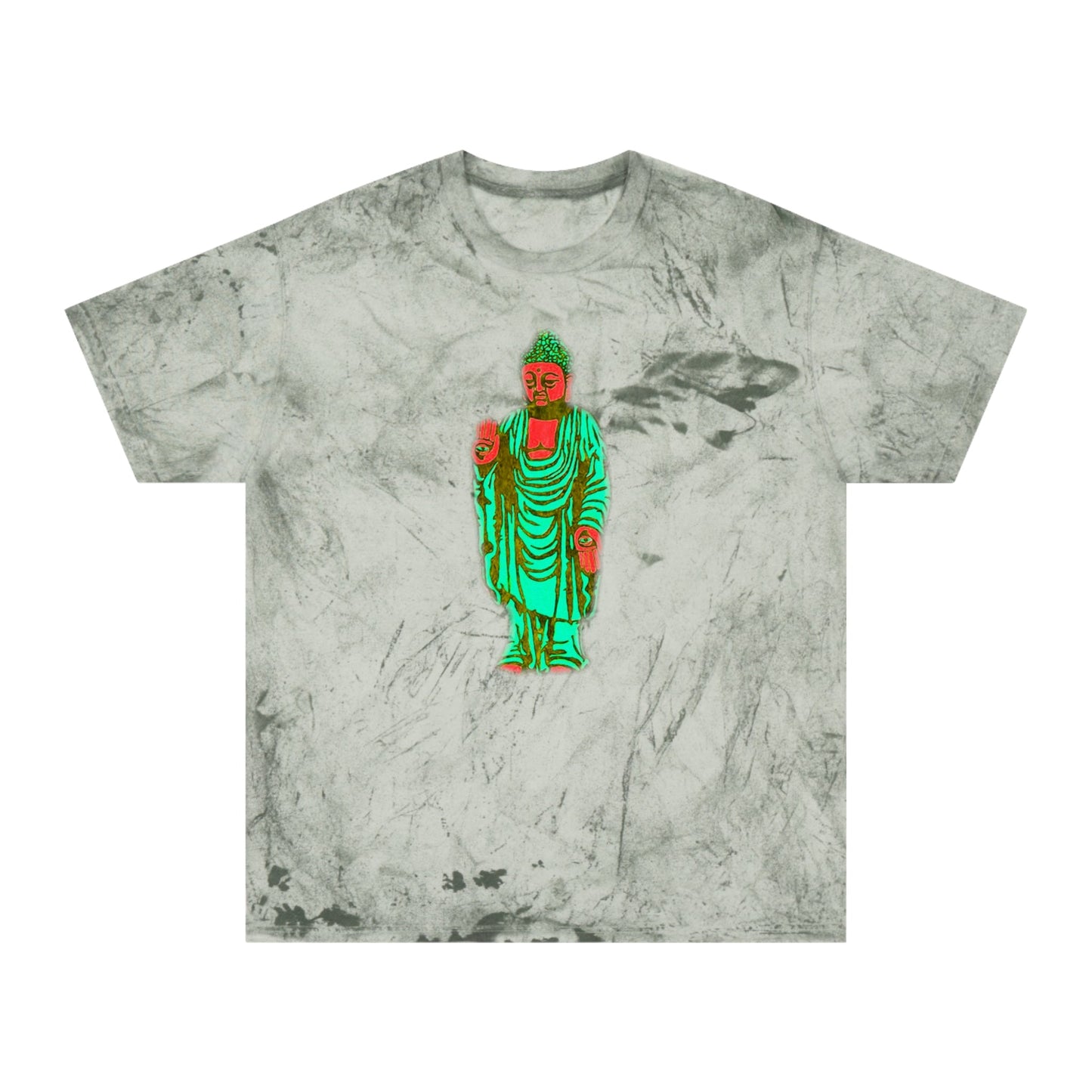 Grand Honor Buddha Watermelon Industrial Dye Premium T-Shirt
