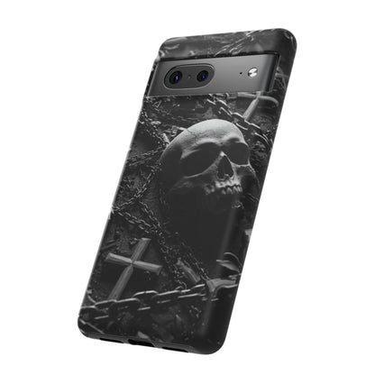 Gothic Skull Tough Phone Case