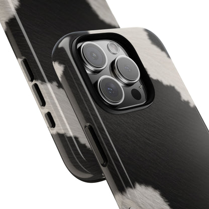 Stylish Cow Print Tough Phone Case