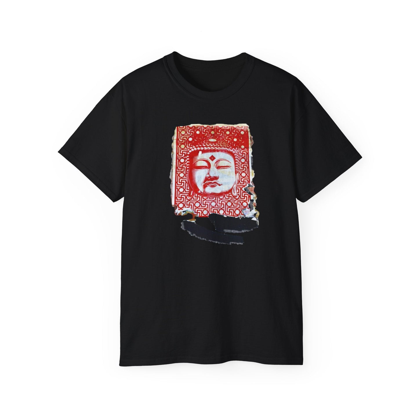 Fine Art Buddha Tablet Print Unisex Ultra Cotton Tee