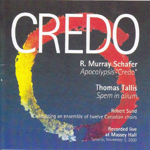Robert Sund - Credo: Schafer & Tallis [CD]
