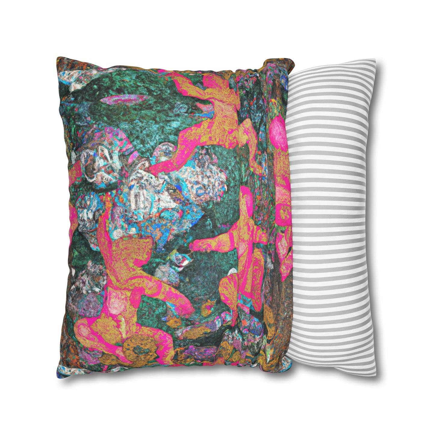 Cezanne's Dancing Bears Micro Suede Pillow Case