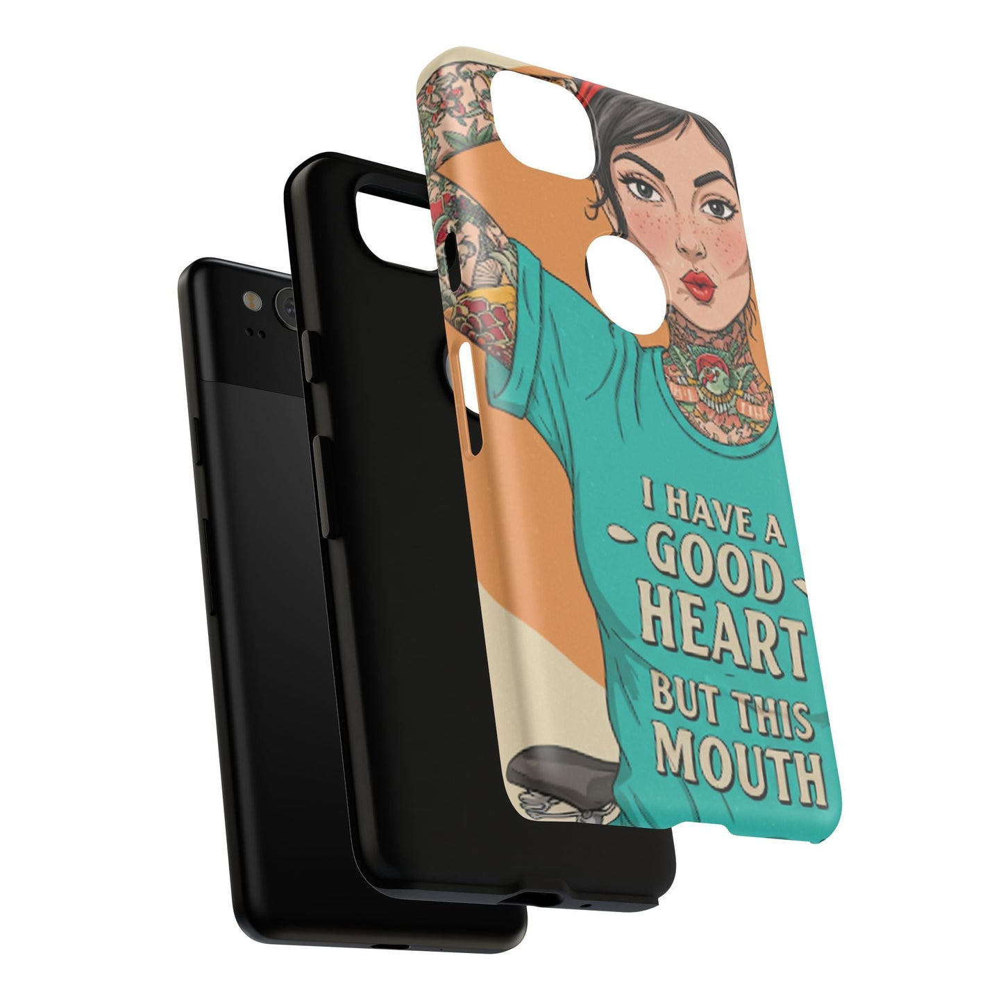 I Have A Good Heart Tough Phone Case