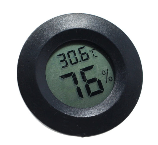 Mini Round Digital Terrarium Thermometer and Hygrometer