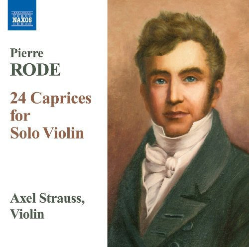 Axel Strauss - 24 Caprices for Solo Violin Music CD