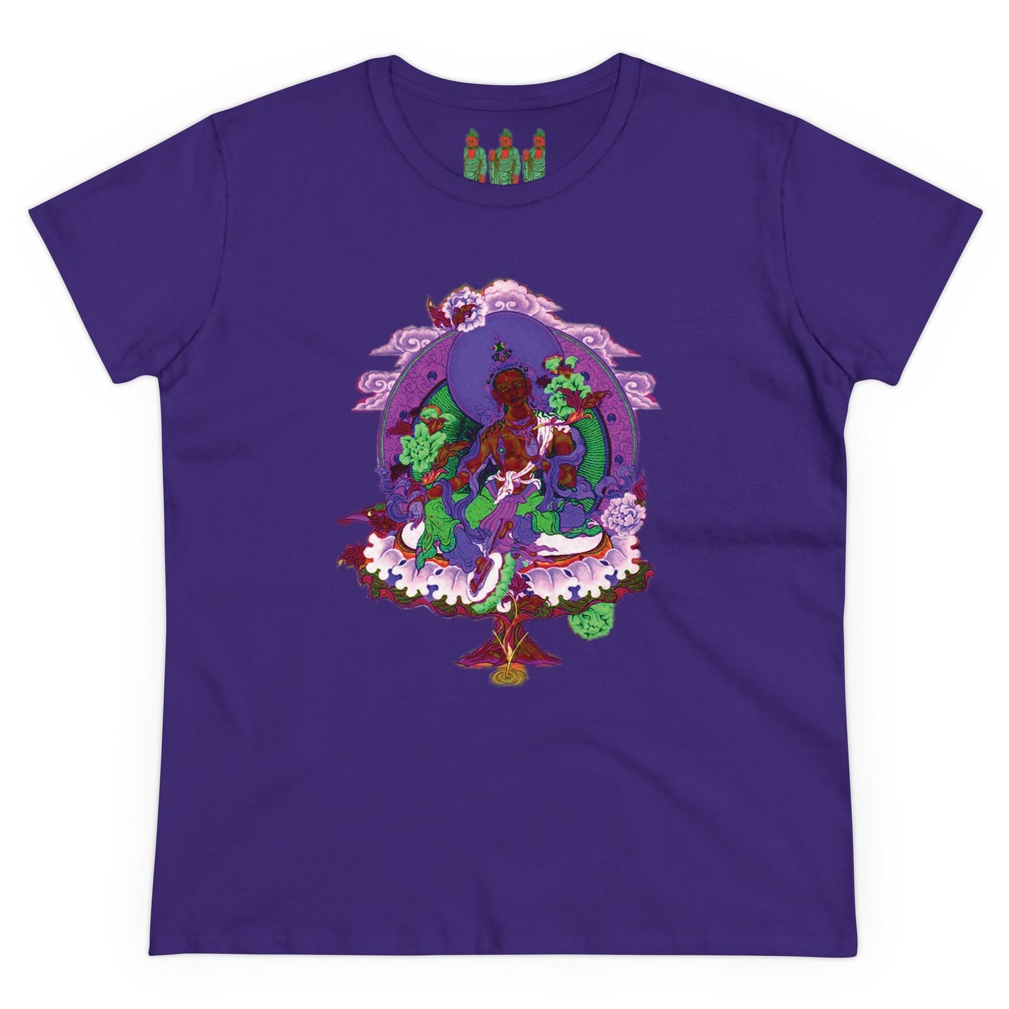 Buddha Pastel Sketch Women's Cotton Tee