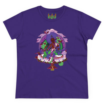 Buddha Pastel Sketch Women's Cotton Tee