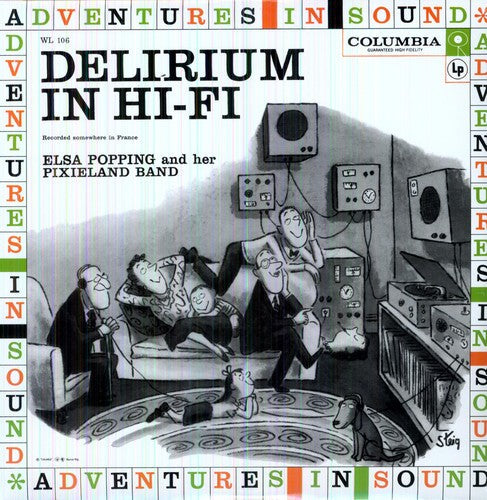 Delirium In Hi-Fi - Elsa Popping and Her Pixieland Band [LP] Vinyl Record