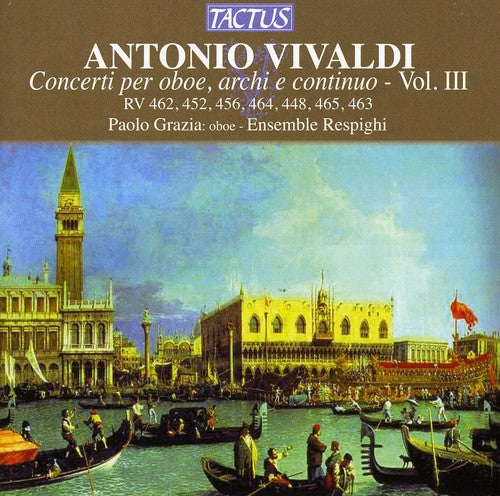 Paolo Grazia - Oboe Concertos 3 [CD]