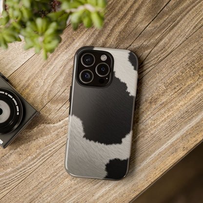 Stylish Cow Print Tough Phone Case