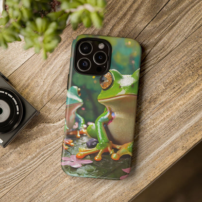 Someone Watching Colorful Frog Tough Phone Case