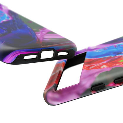 Vibrant Color Splash Tough Phone Case