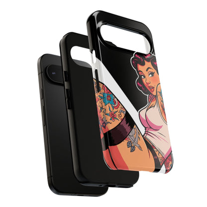 Vintage Tattoo Beauty Tough Phone Case