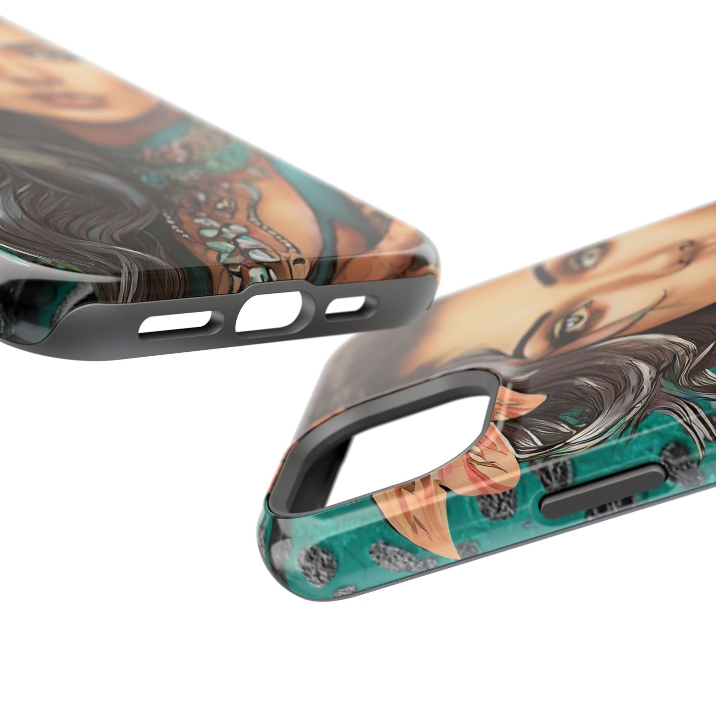 Vibrant Beauty Magnetic Tough Phone Case