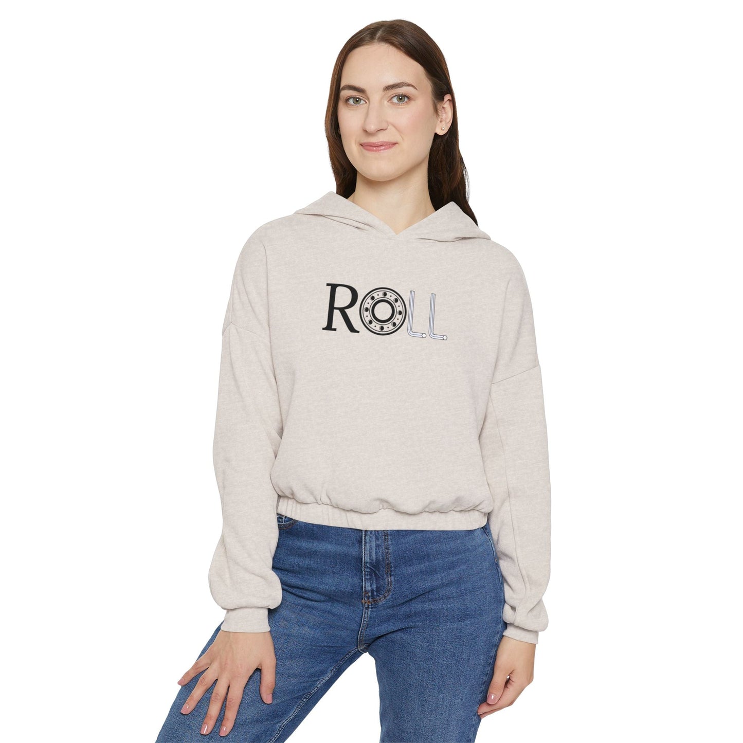 Women’s Cropped ROLL Hoodie