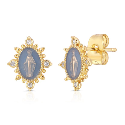 French Blue Lady Lourdes Stud - Triathlete Store