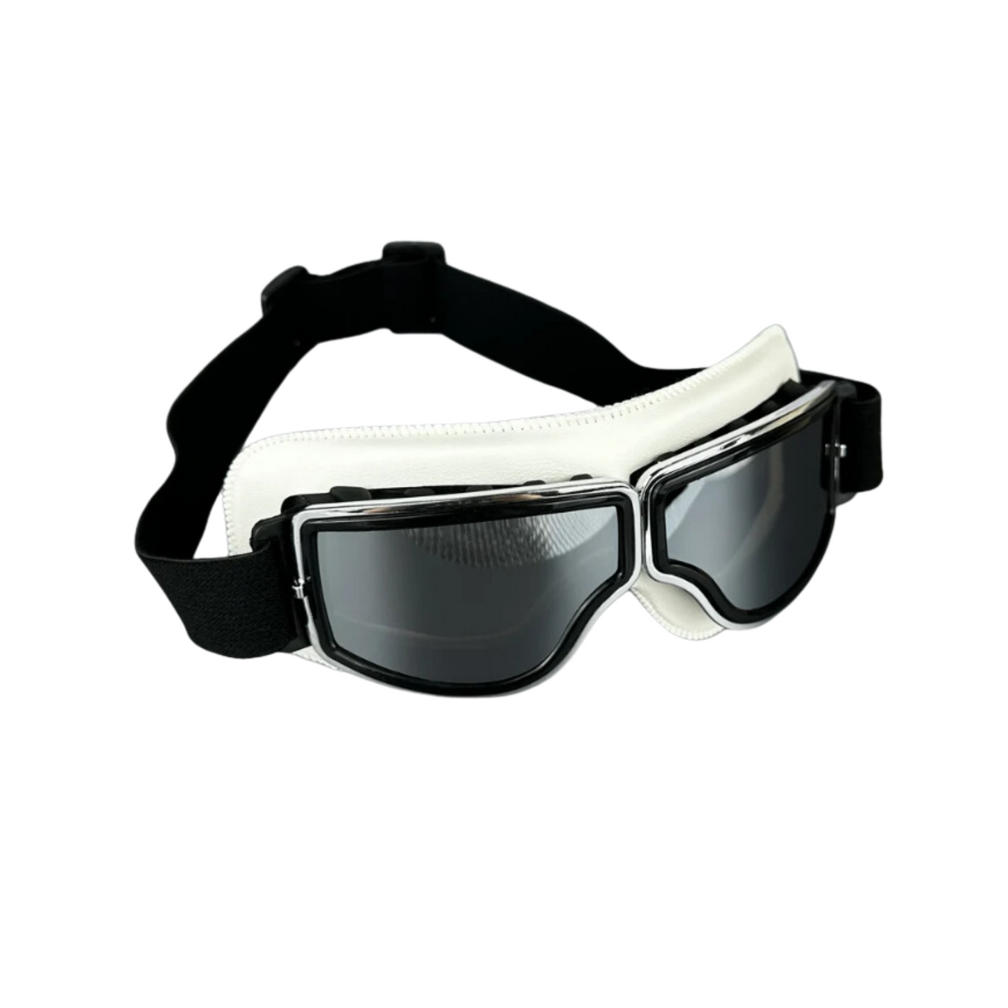 Vintage Leather Motorcycle Goggles
