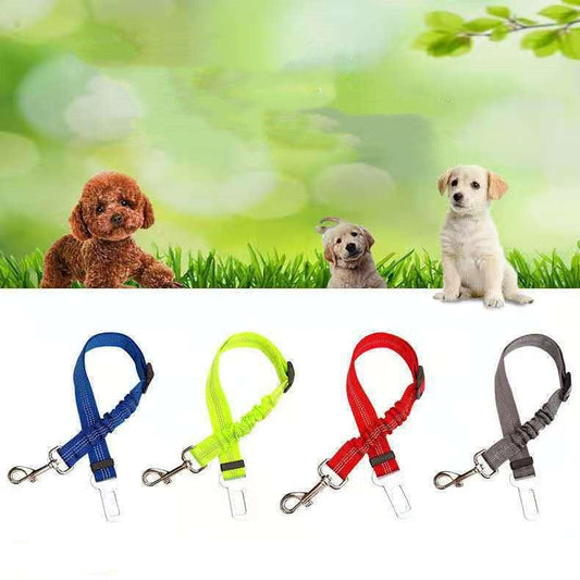Reflective Safety Dog Car Seat Belt
