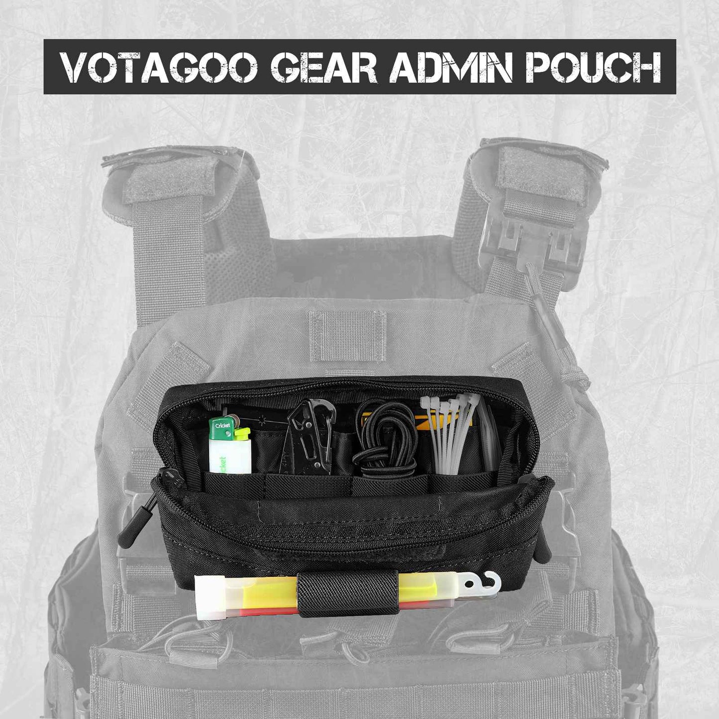 Votagoo Tactical Molle Admin Pouch