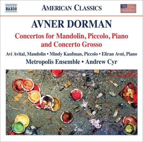 Dorman / Metropolis Ensemble / Cyr - Concertos For Mandolin Piccolo Piano & Cto Grosso - Music CD