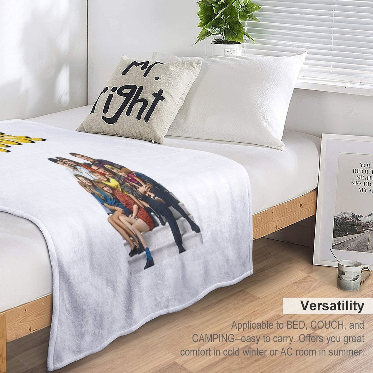 Full House (Sticker 2 Pack) Throw Blanket